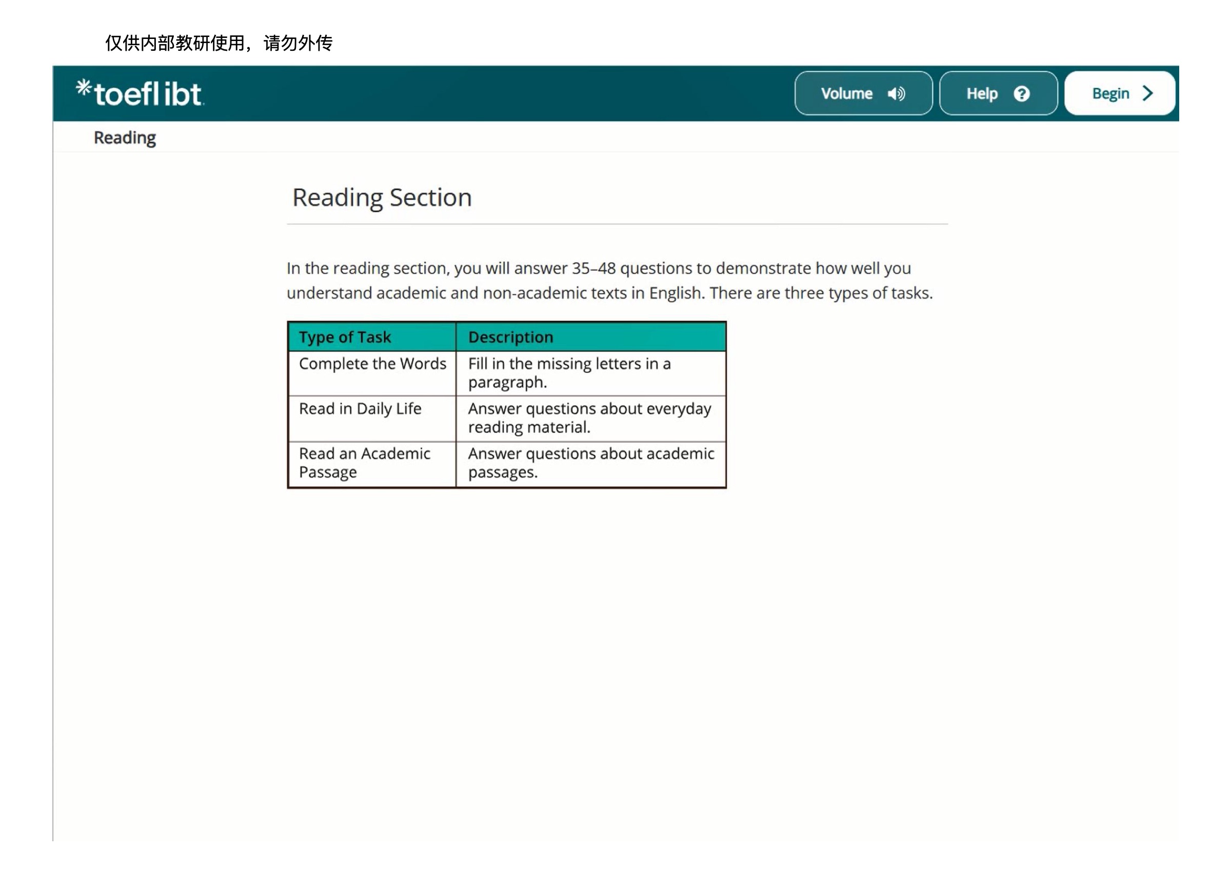 TOEFL Pack 1 page 1